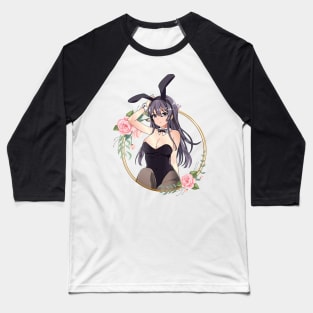 Bunny girl senpai - Mai Sakurajima Baseball T-Shirt